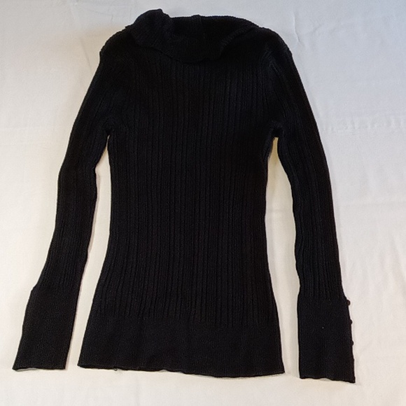 It's Our Time Sweater Large Black Long Sleeves - Picture 7 of 8